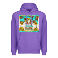 Purple wranglin mama Premium Hoodie - TumblerDesignByShophia