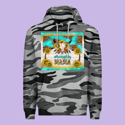 Wranglin Mama Premium Hoodie Designed By Tumblerdesignbyshophia