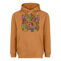 Meerkat Mardi Gras Heavyweight Hoodie - HowdyJamesFarm