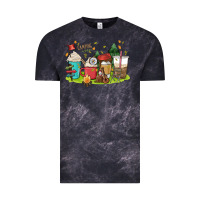 Cloud Black camp coffee drink Vintage Tee - MaliasSmallBusiness