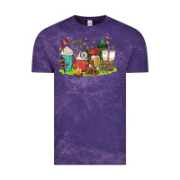 Cloud Purple camp coffee drink Vintage Tee - MaliasSmallBusiness