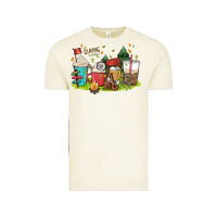 Vintage Arctic camp coffee drink Vintage Tee - MaliasSmallBusiness