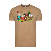 Vintage Coffee camp coffee drink Vintage Tee - MaliasSmallBusiness