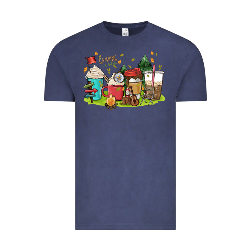 Camp Coffee Drink Vintage Tee by MaliasSmallBusiness | Teevron