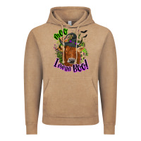 Vintage Coffee Moo i mean boo Cow Vintage Hoodie - NancyCooperArtShop