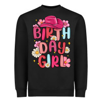 Black birthday girl Heavyweight Sweatshirt - MaliasSmallBusiness