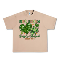 Burro not lucky simply blessed Urban Heavy Tee - MaliasSmallBusiness
