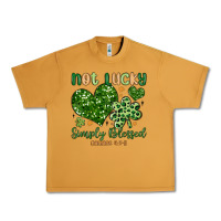 Peanut Butter not lucky simply blessed Urban Heavy Tee - MaliasSmallBusiness