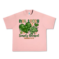 Salmon not lucky simply blessed Urban Heavy Tee - MaliasSmallBusiness