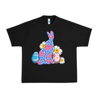 Black easter bunny wıth easter eggs Urban Heavy Tee - AdoDesignShop