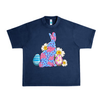 Navy easter bunny wıth easter eggs Urban Heavy Tee - AdoDesignShop