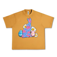 Peanut Butter easter bunny wıth easter eggs Urban Heavy Tee - AdoDesignShop