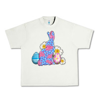 Pistachio easter bunny wıth easter eggs Urban Heavy Tee - AdoDesignShop