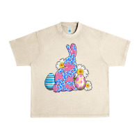 Sandshell easter bunny wıth easter eggs Urban Heavy Tee - AdoDesignShop