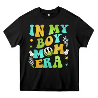 Black in my boy mom era Heavy Core Tee - JahusDesignShop