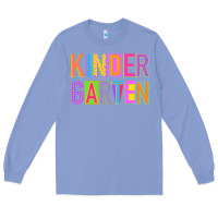 Colony Blue kindergarten Long Sleeve Tee - NancyCooperArtShop