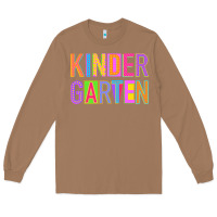 Toasted Coconut kindergarten Long Sleeve Tee - NancyCooperArtShop