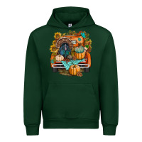 Forest Green thanksgiving truck bbs Urban Hoodie - BundleAndBundleShop