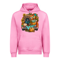 Fuchsia Pink thanksgiving truck bbs Urban Hoodie - BundleAndBundleShop