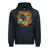 Navy thanksgiving truck bbs Urban Hoodie - BundleAndBundleShop