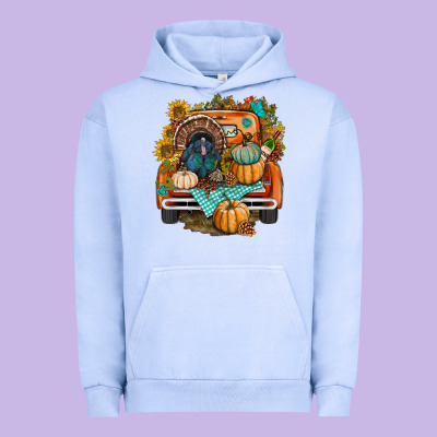 Thanksgiving Truck Bbs Urban Hoodie Designed By Bundleandbundleshop