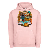 Pigment Salmon thanksgiving truck bbs Urban Hoodie - BundleAndBundleShop