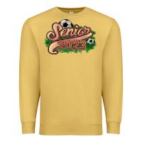 Antique Gold Senior 2023 Soccer Premium Sweatshirt - HowdyJamesFarm