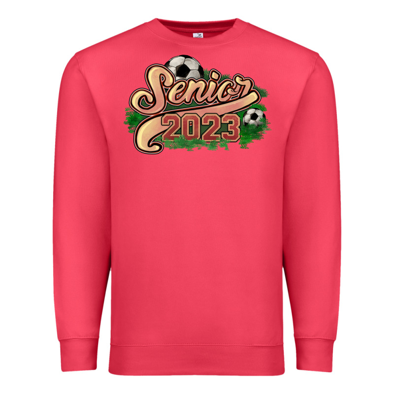 Senior 2023 Soccer Premium Sweatshirt by HowdyJamesFarm | Teevron