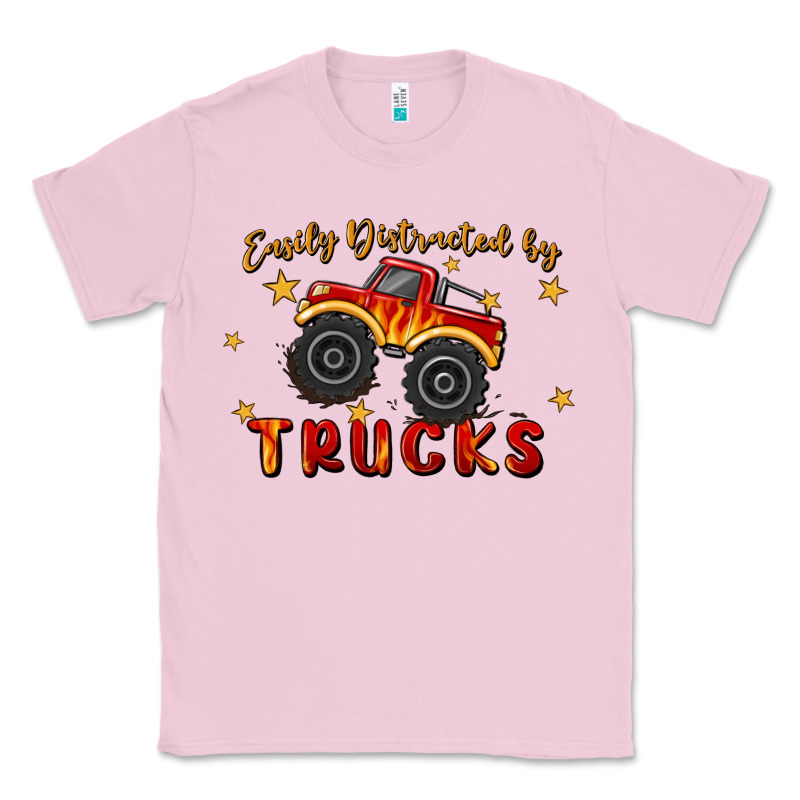 Easily Distracted By Trucks Classic Tee by MaliasSmallBusiness | Teevron