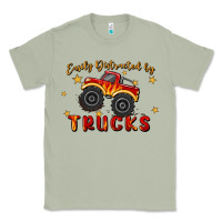 Matcha easily distracted by trucks Classic Tee - MaliasSmallBusiness