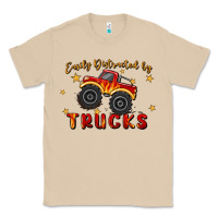 Mushroom easily distracted by trucks Classic Tee - MaliasSmallBusiness
