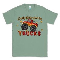 Sage easily distracted by trucks Classic Tee - MaliasSmallBusiness