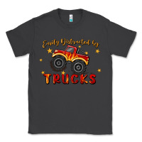 Smoke easily distracted by trucks Classic Tee - MaliasSmallBusiness