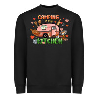 Black camping is my kitchen Heavyweight Sweatshirt - NancyCooperArtShop