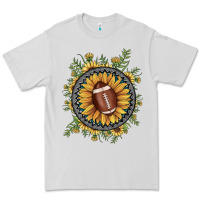 Dove Grey football gemstone sunflower Premium Tee - JahusDesignShop