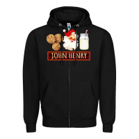 Black john henry Zipper Hoodie - Bettercallsaul