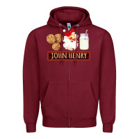 John Henry Zipper Hoodie | Teevron