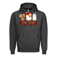 Charcoal Heather john henry Zipper Hoodie - Bettercallsaul