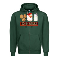 Sports Green john henry Zipper Hoodie - Bettercallsaul