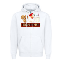 White john henry Zipper Hoodie - Bettercallsaul