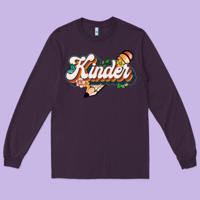 Kinder Long Sleeve Tee Designed By Jahusdesignshop