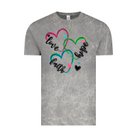 Cloud Rock faith hope love Vintage Tee - MaliasSmallBusiness