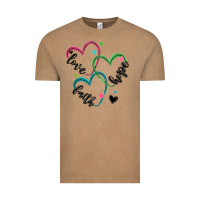 Vintage Coffee faith hope love Vintage Tee - MaliasSmallBusiness