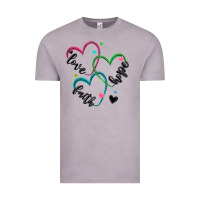 Vintage Zinc faith hope love Vintage Tee - MaliasSmallBusiness