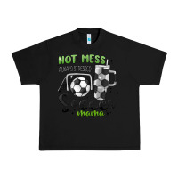 Black hot mess always stressed soccer mama stanley cup Urban Heavy Tee - MaliasSmallBusiness