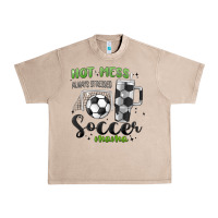 French Oak hot mess always stressed soccer mama stanley cup Urban Heavy Tee - MaliasSmallBusiness