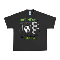 Pigment Black hot mess always stressed soccer mama stanley cup Urban Heavy Tee - MaliasSmallBusiness
