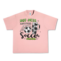 Salmon hot mess always stressed soccer mama stanley cup Urban Heavy Tee - MaliasSmallBusiness