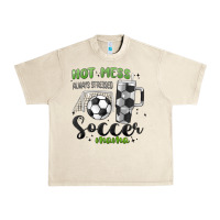 Sandshell hot mess always stressed soccer mama stanley cup Urban Heavy Tee - MaliasSmallBusiness