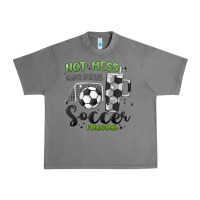 Tornado hot mess always stressed soccer mama stanley cup Urban Heavy Tee - MaliasSmallBusiness